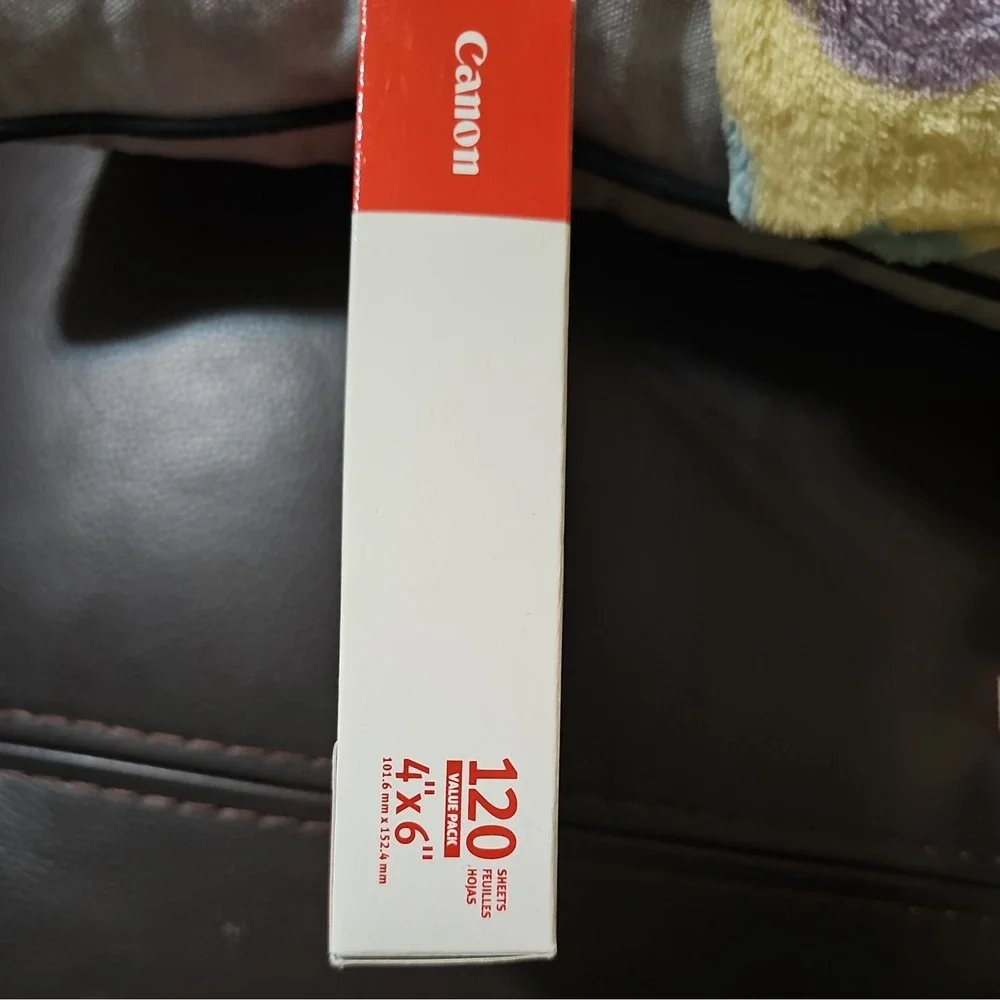 Canon 4x6 Photo Paper Plus Glossy - 120 Sheets Pack